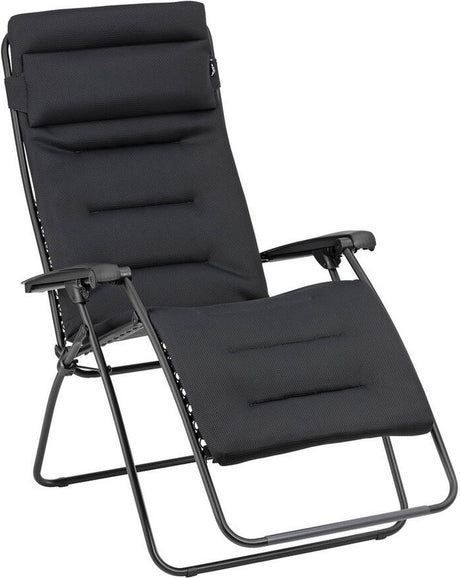 Lafuma RSX XL klips aircomfort - krzesło relaksacyjne - regulowane - składane - zero grawitacji - acier