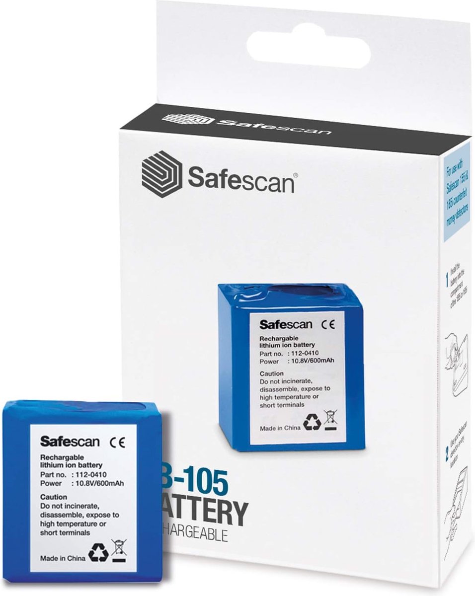 Bateria Safescan lb105 112-0410