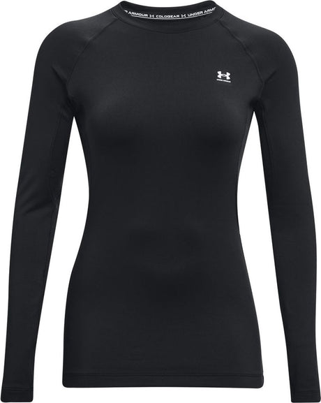 Damski sweter sportowy Under Armour UA CG Authentics Crew – czarno – biały