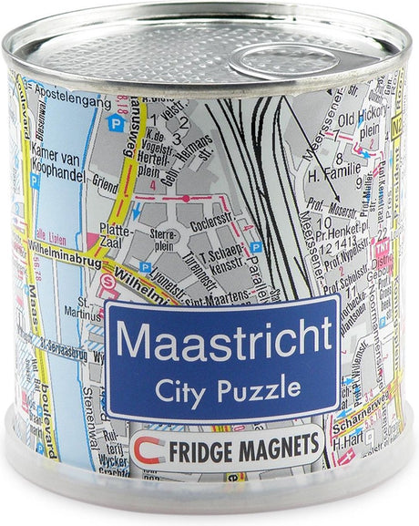 Puzzle miejskie Maastricht - puzzle - magnetyczne - 100 elementów układanki