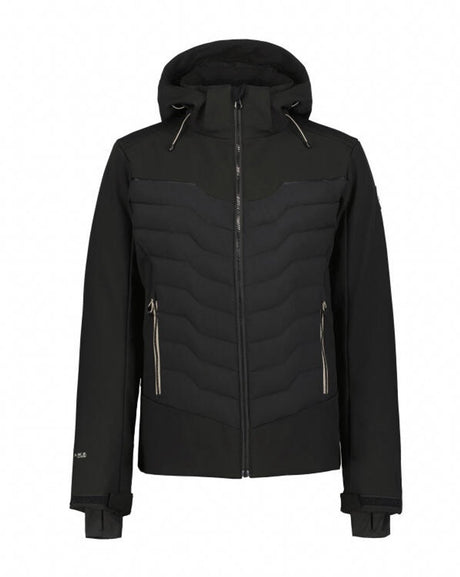 Kurtka softshell męska Icepeak Fremont - czarna - m.in