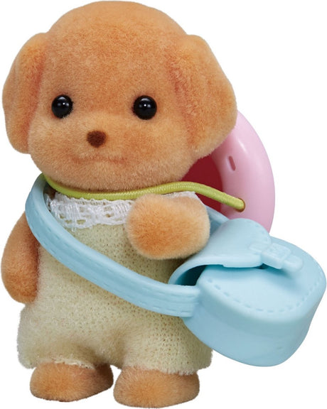 Mały pudel Sylvanian Family 5411 - aksamitna, miękka figurka