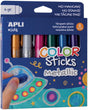 Apli kids verf color stick metallic 6x