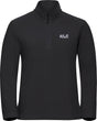 Sweter damski Jack Wolfskin Taunus 100 Hz-czarny