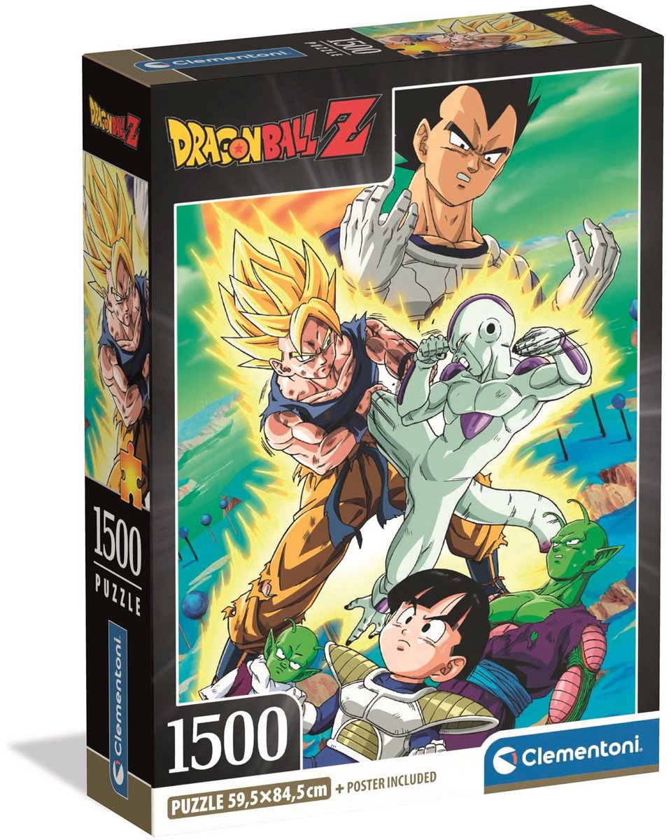 Clementoni - puzzle - 1500 elementów - Dragonball Z Compact