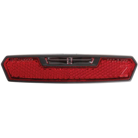 Lampka tylna Axa Carrier Juno do roweru elektrycznego 6-12 V 80 mm - czerwona