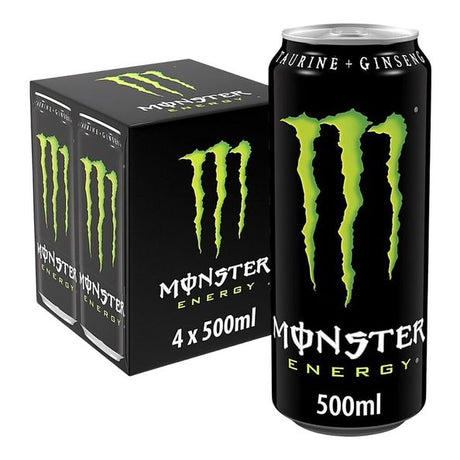 Monster Energy puszka 0,5 litra 4-pak (6 sztuk)