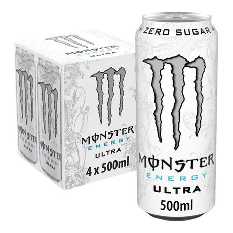 Monster Ultra White puszka 0,5 litra 4-pak (6 sztuk)