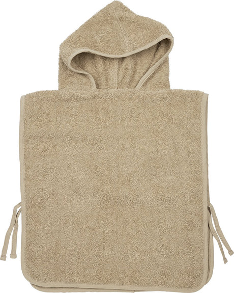 Ponczo kąpielowe Meyco Baby Uni - frotte - piaskowe - 1-3 lata
