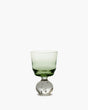 Serax - bela silva - eternal snow - waterglas s - groen - 6 ø - 6 stuks