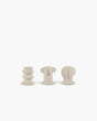 Serax - marie michielssen marie - kandelaar - beige - 5 ø - h 6,5cm - 3 stuks