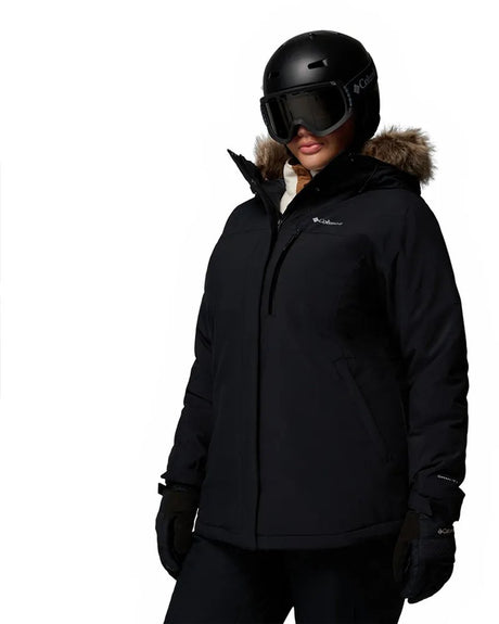 Kurtka ocieplana Columbia ava alpine™ ii Damska kurtka do sportów zimowych - czarna
