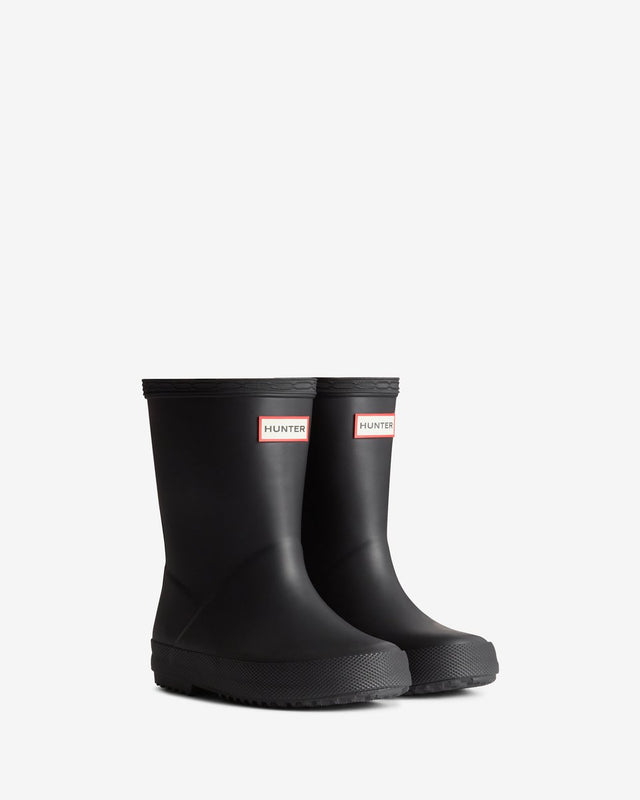 Hunter first boot unisex regenlaarzen - zwart