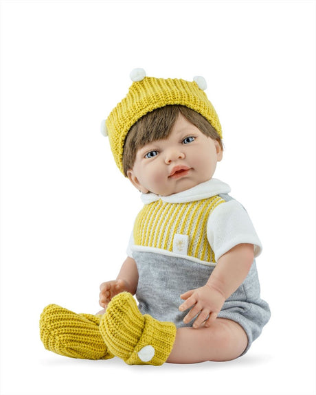 Marina pau marina - lalka pau słodka dziewczynka jesień 42cm - lalka zabawkowa wielokolorowa.