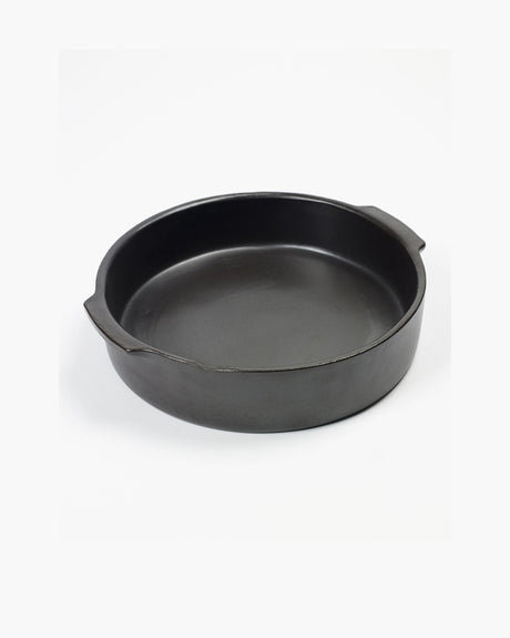 Serax - pascale naessens pure - naczynie do pieczenia w piekarniku xl - czarne - 31 ø