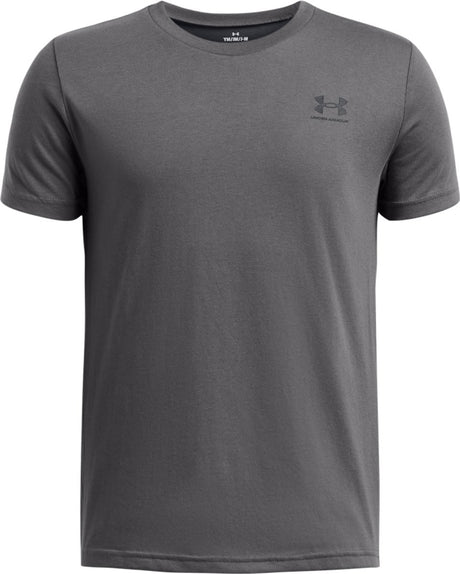 Koszulka sportowa unisex Under Armour UA B Sportstyle LC SS - szaro - czarna