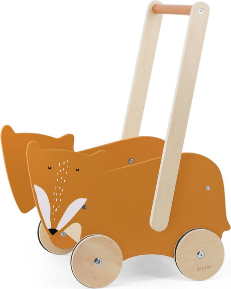 Drewniany chodzik Trixie - mr. fox - chodzik - zabawki dla dzieci - chodzik od 1,5 roku - dla chłopców i dziewcząt - fsc