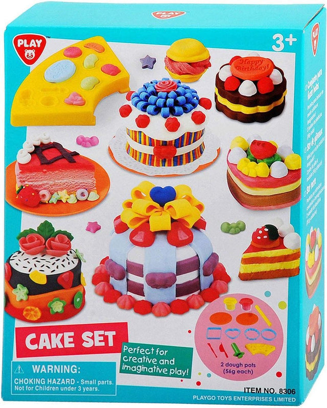 Zestaw glinianych ciastek Playgo - 2 gliniane garnki