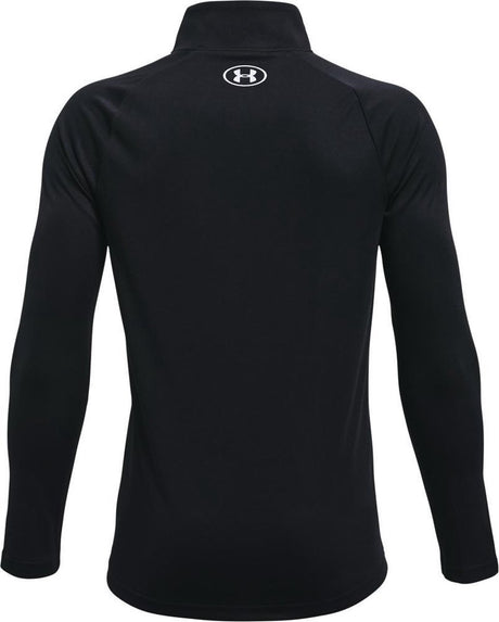 Koszulka sportowa unisex Under Armour ua tech 2.0 1 - 2 zip - czarno - biała
