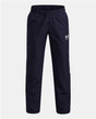 Under armour ua b rival wvn pant-blu jongens sportbroek - midnight navy - wit xl