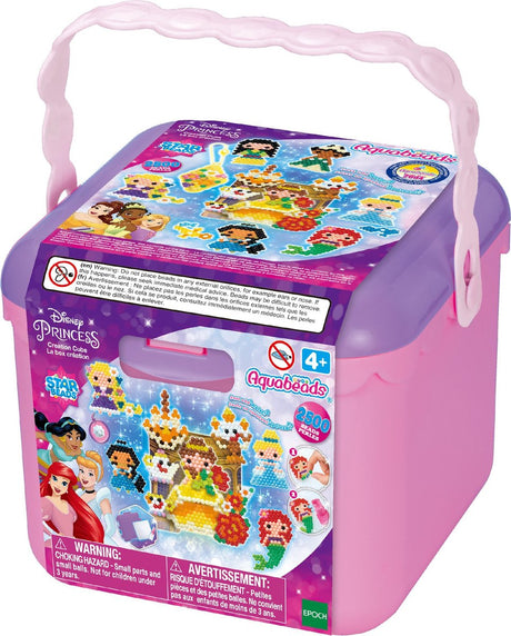 Pudełko księżniczek Aquabeads Disney - komplet 2500 perełek