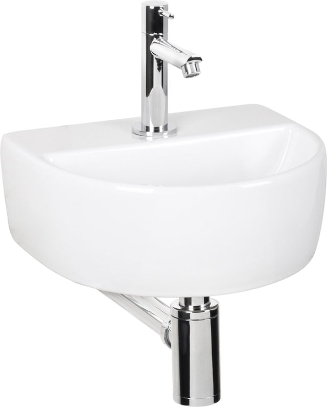 Zestaw fontanny demi Differnz z kranem, biały