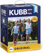 Bex kubb oryginalne drewno kauczukowe z czerwonym królem