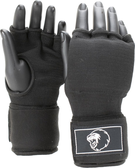 Super pro combat gear binnenhandschoenen met bandage zwart wit extra small xs