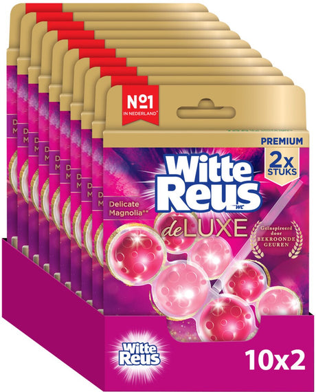Kostka toaletowa White Giant deluxe delikatna magnolia 100g - kostki toaletowe - opakowanie wartościowe - 2x10 sztuk