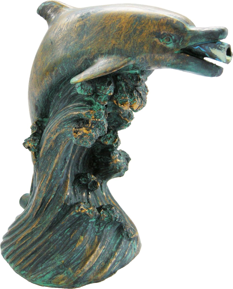 Ubbink - delfin - figurka strzykawki - fontanna - dekoracja stawu