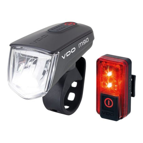 Zestaw oświetlenia VDO Eco Light M90 USB + Red Plus USB