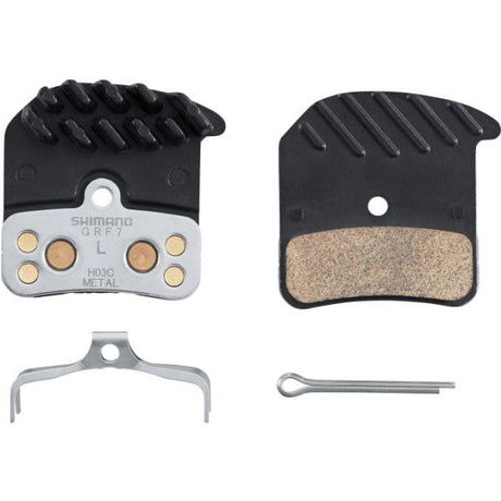 Klocki hamulcowe Shimano h03c disc br.pad shim.h03c metalowe spiekane fajne.płetwy