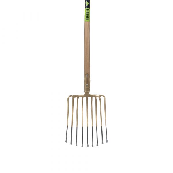 Widelec do gruzu eurotool 9 zębów, twarda rączka 95 cm.