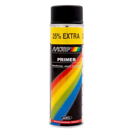 Motip spray w puszce 500ml podkładu w kolorze czarnym