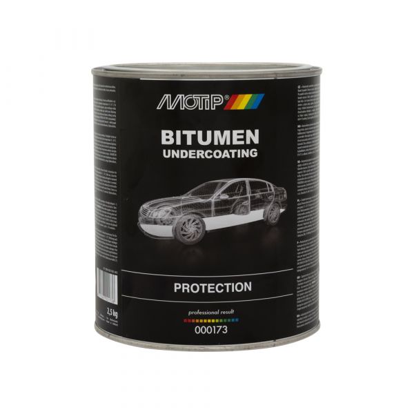 Puszka do szczotek bitumicznych Motip 2,6 kg.