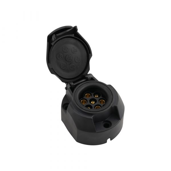 TrailerGear TrailerGear Socket 7 Polig Plastic, Blister
