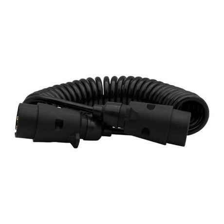 Kabel spiralny 7 szt. Wtyczki 12V