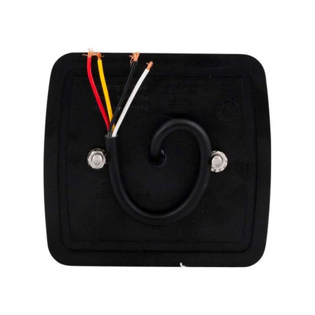 Lampa tylna podwozia przyczepy 98x105mm. LED biała l=r
