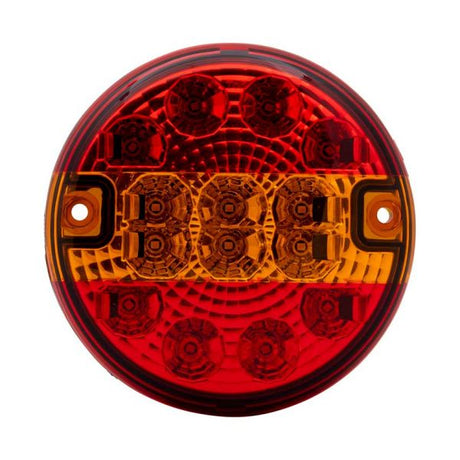 Lampa tylna podwozia przyczepy 140 mm. dioda płaska