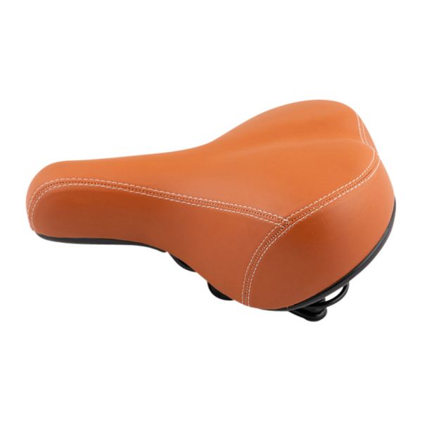 Siodełko rowerowe Comfort brązowe