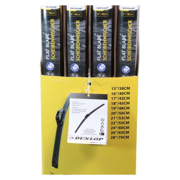 Wycieraczki Dunlop z wyświetlaczem