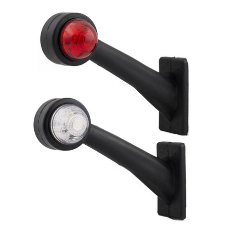Lampa wisząca Trailergear o szerokości 16 cm. ustaw l+r