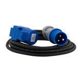 Kabel przedłużacz CEE 5 m. Z Duostekkerem