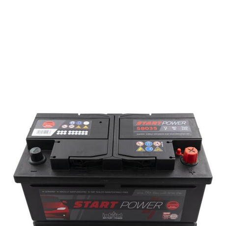Akumulator 12 V 80 Ah, rozruch początkowy.