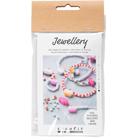 Firma Creativ Mini Hobbyset Biżuteria Elastyczna bransoletka i pierścień