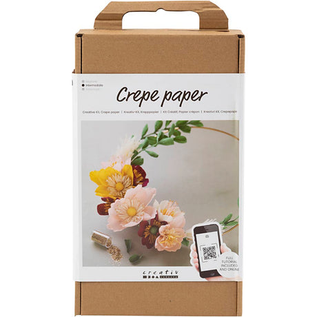 Firma Creativ https: www.cchobby.nl hobbyset-papier-krepowy-wreath-crepe-ratio-180-1-box