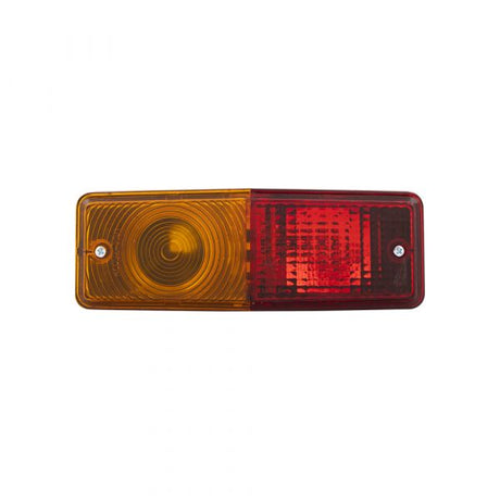 Lampa tylna retro klasyczna l=r 195x65 mm.