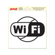 Naklejka Wi-Fi - 200x200 mm.