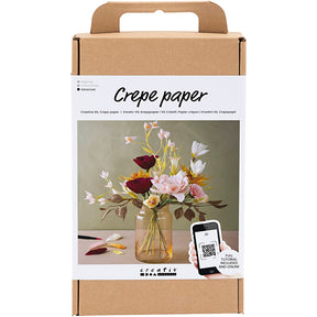 Firma Creativ Hobbyset Crepe Paper Flowers Bukiet