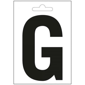 Litera morska g czarna 100 mm.